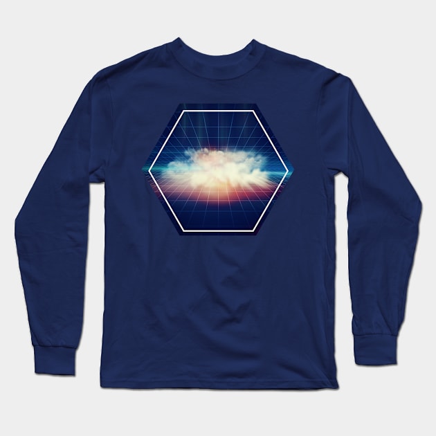 Disco Cloud Long Sleeve T-Shirt by Sybille